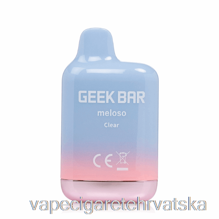 Vape Hrvatska Geek Bar Meloso Mini 1500 Disposable Clear